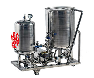 GL-0.4型移動式口服液過濾機(jī)